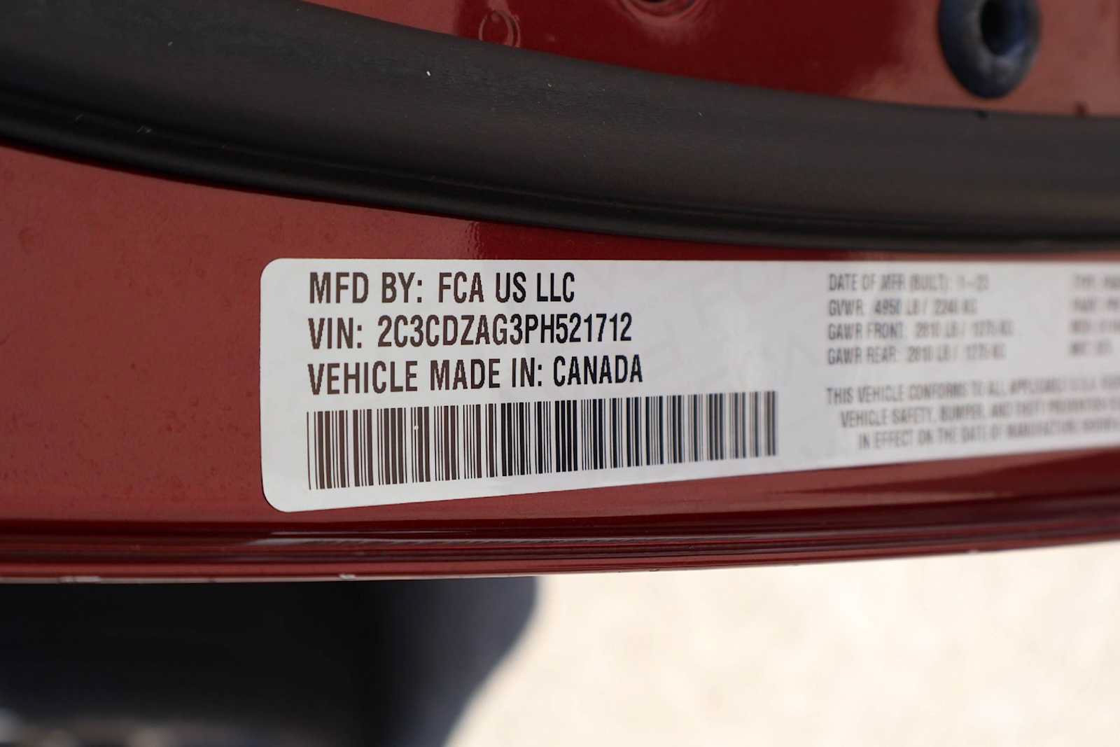 Used 2023 Dodge Challenger SXT w/ Blacktop Package RWD image 18