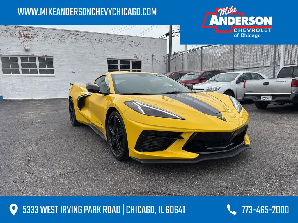 Certified 2025 Chevrolet Corvette Stingray Coupe w/ Z51 Performance Package