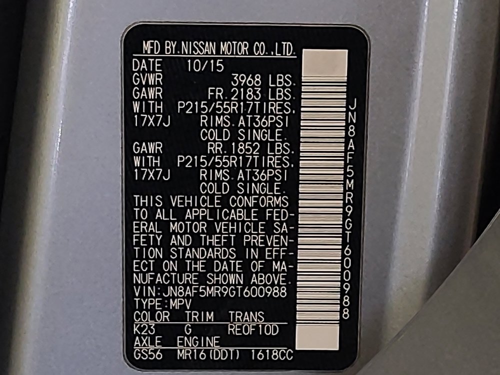 Used 2016 Nissan Juke S FWD image 33