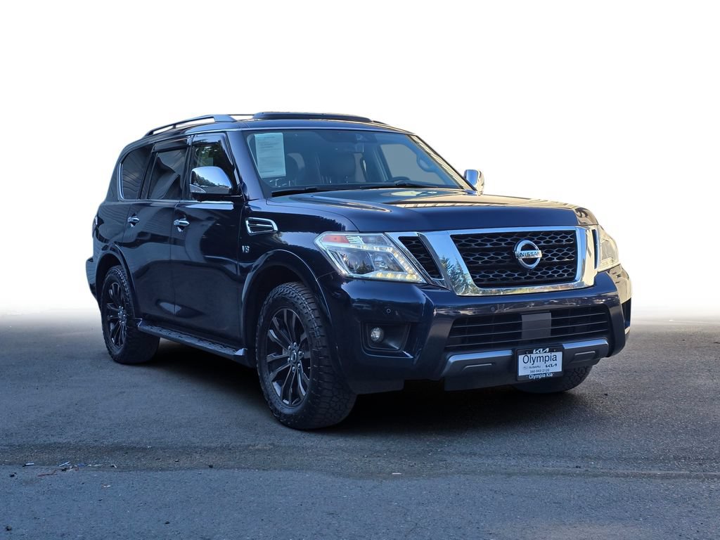 Used 2019 Nissan Armada Platinum w/ Captain's Chairs Package