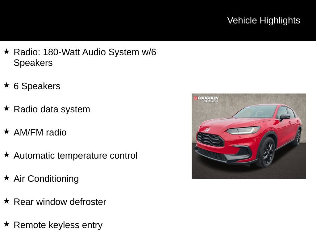 Used 2023 Honda HR-V Sport image 2
