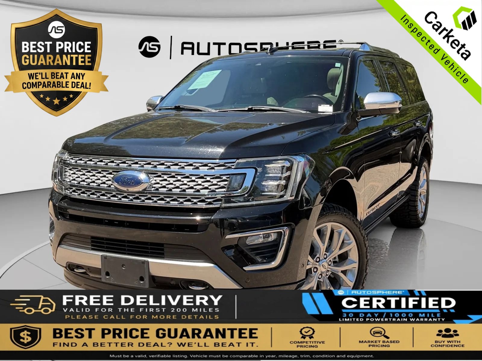 Used 2019 Ford Expedition Platinum AWD/4WD image 1