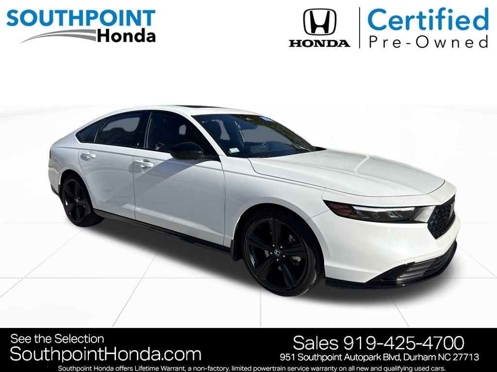 Certified 2024 Honda Accord Sport image 1