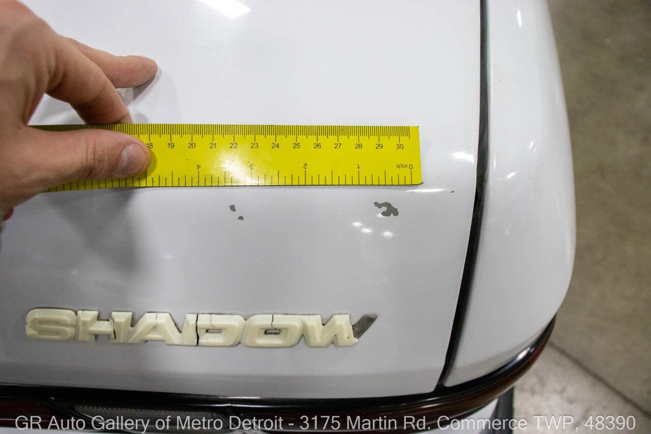 Used 1991 Dodge Shadow Convertible image 32