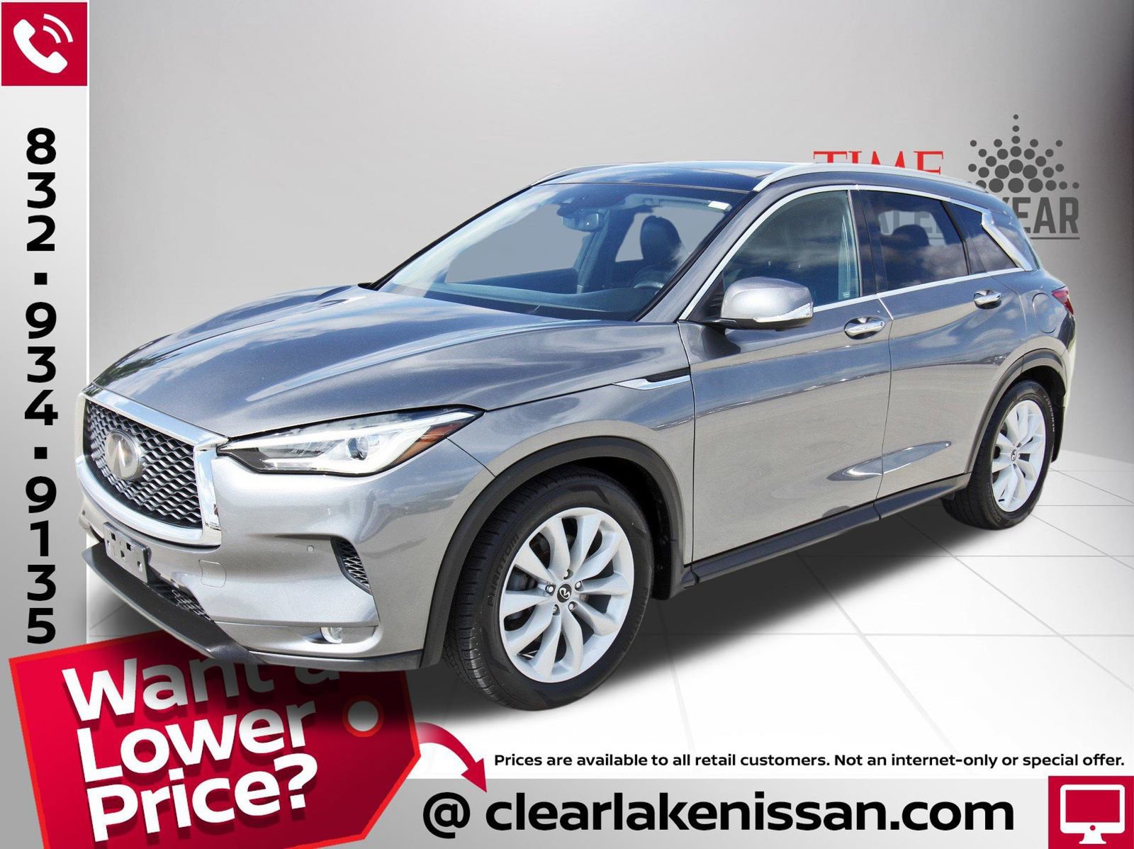 Used 2019 INFINITI QX50 Essential w/ Proassist Package image 3