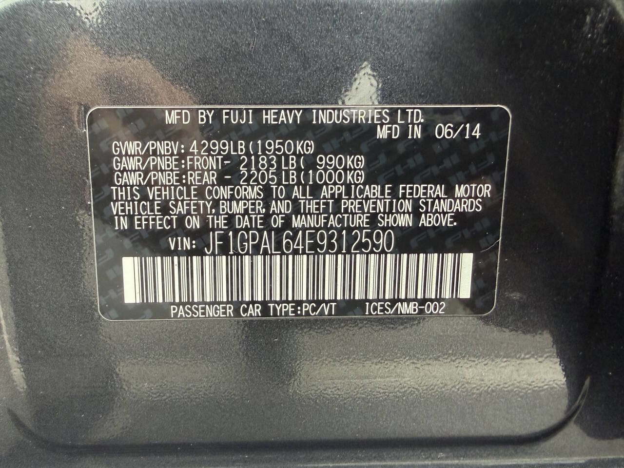 Used 2014 Subaru Impreza 2.0i Sport Premium AWD/4WD image 39