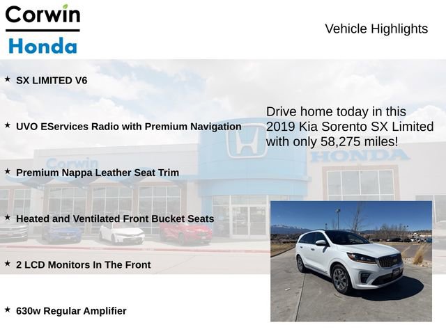 Used 2019 Kia Sorento SX AWD/4WD image 6