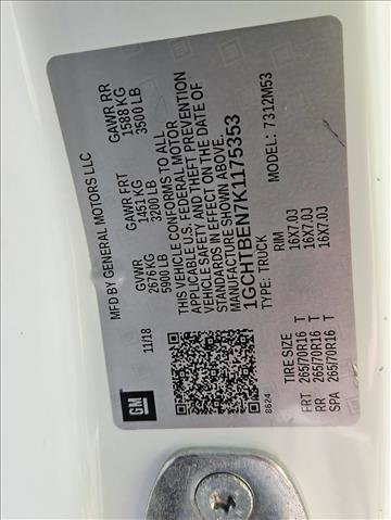 Used 2019 Chevrolet Colorado W/T w/ WT Convenience Package image 23