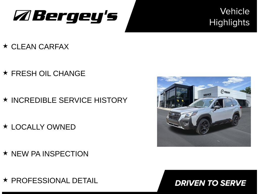 Used 2023 Subaru Forester Wilderness AWD/4WD image 4