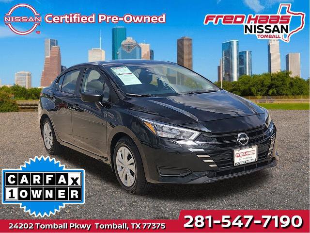 Certified 2025 Nissan Versa S w/ Trunk Package