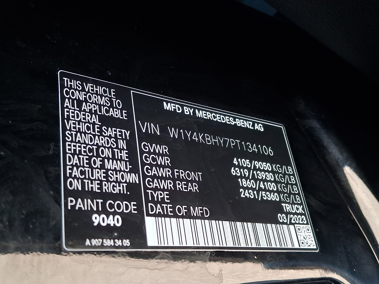Used 2023 Mercedes-Benz Sprinter 2500 image 26