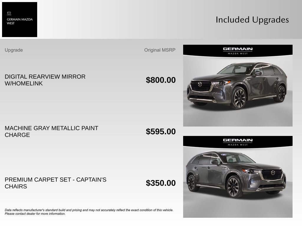 Used 2025 MAZDA CX-90 3.3 Turbo S w/ Premium Plus image 10