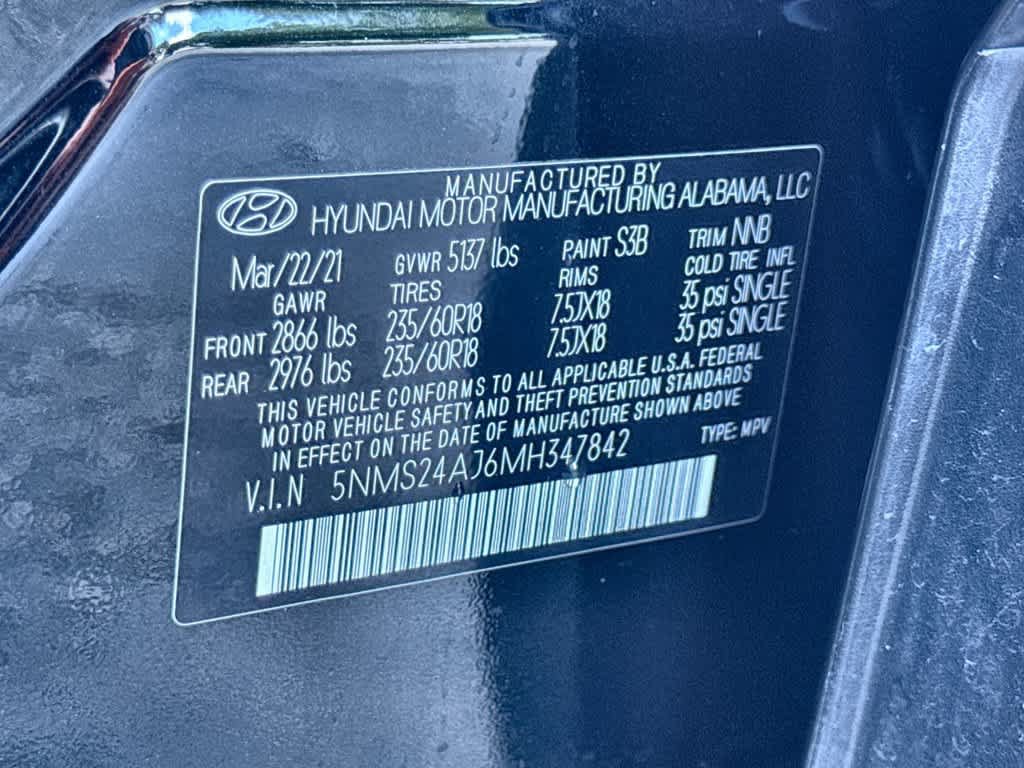 Used 2021 Hyundai Santa Fe SEL FWD image 29