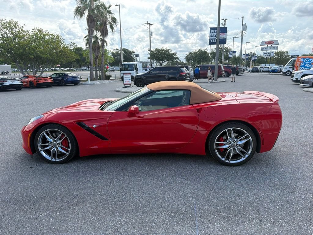 Used 2014 Chevrolet Corvette Stingray Convertible w/ 3LT Preferred Equipment Group RWD image 8