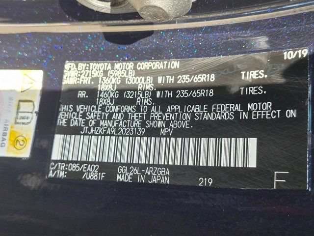 Used 2020 Lexus RX 350L Premium w/ Premium Package AWD/4WD image 24