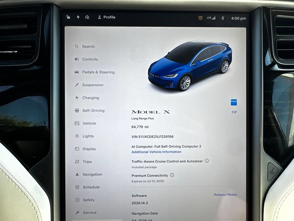 Used 2020 Tesla Model X Long Range AWD/4WD image 26