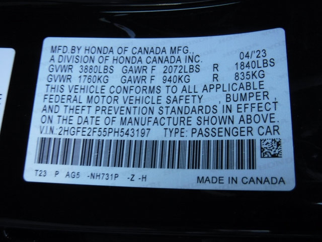 Used 2023 Honda Civic Sport image 34