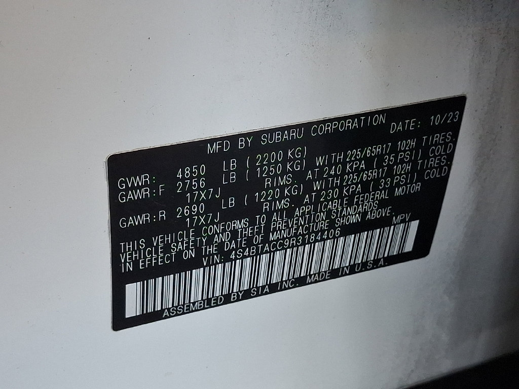 Certified 2024 Subaru Outback Premium AWD/4WD image 26