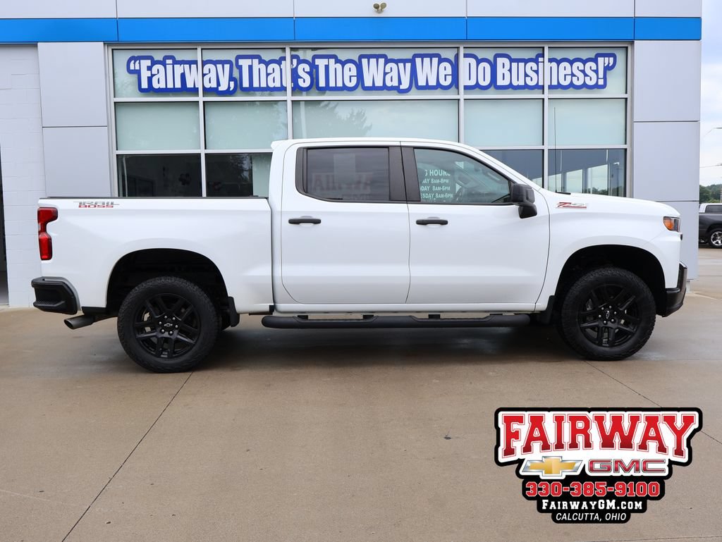 Certified 2021 Chevrolet Silverado 1500 Custom Trail Boss w/ Safety Confidence Package AWD/4WD image 1