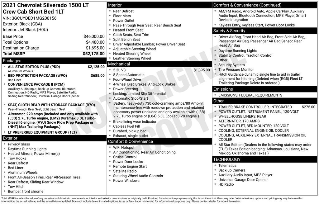 Used 2021 Chevrolet Silverado 1500 LT w/ All Star Edition Plus image 4