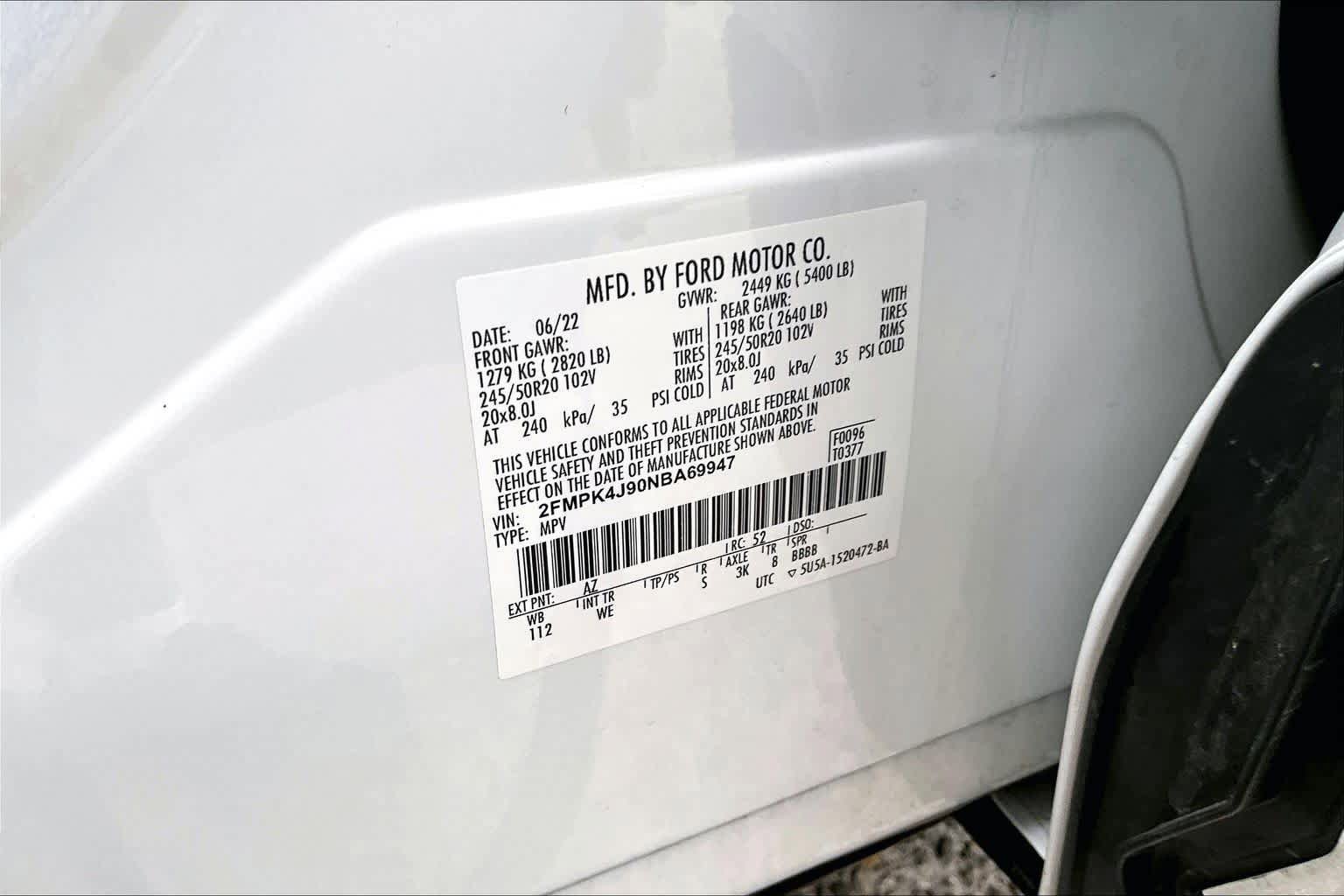 Used 2022 Ford Edge ST-Line AWD/4WD image 33