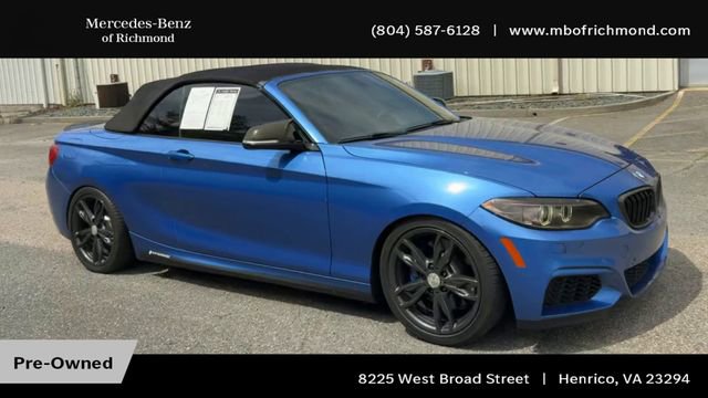 Used 2017 BMW M240i Convertible w/ Driving Assistance Package RWD image 4