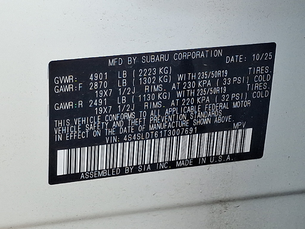 Certified 2026 Subaru Forester Touring AWD/4WD image 27