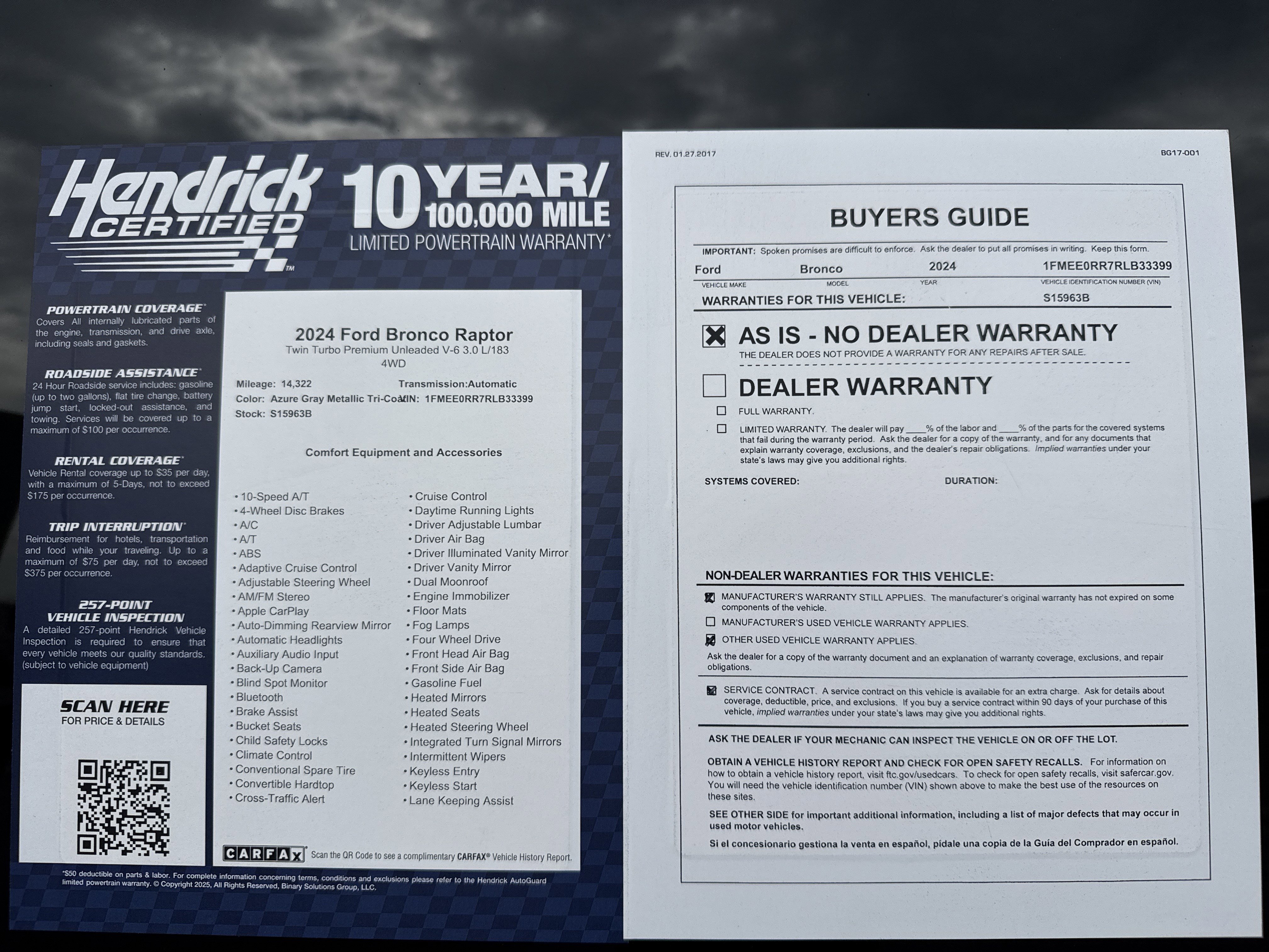 Used 2024 Ford Bronco Raptor image 36