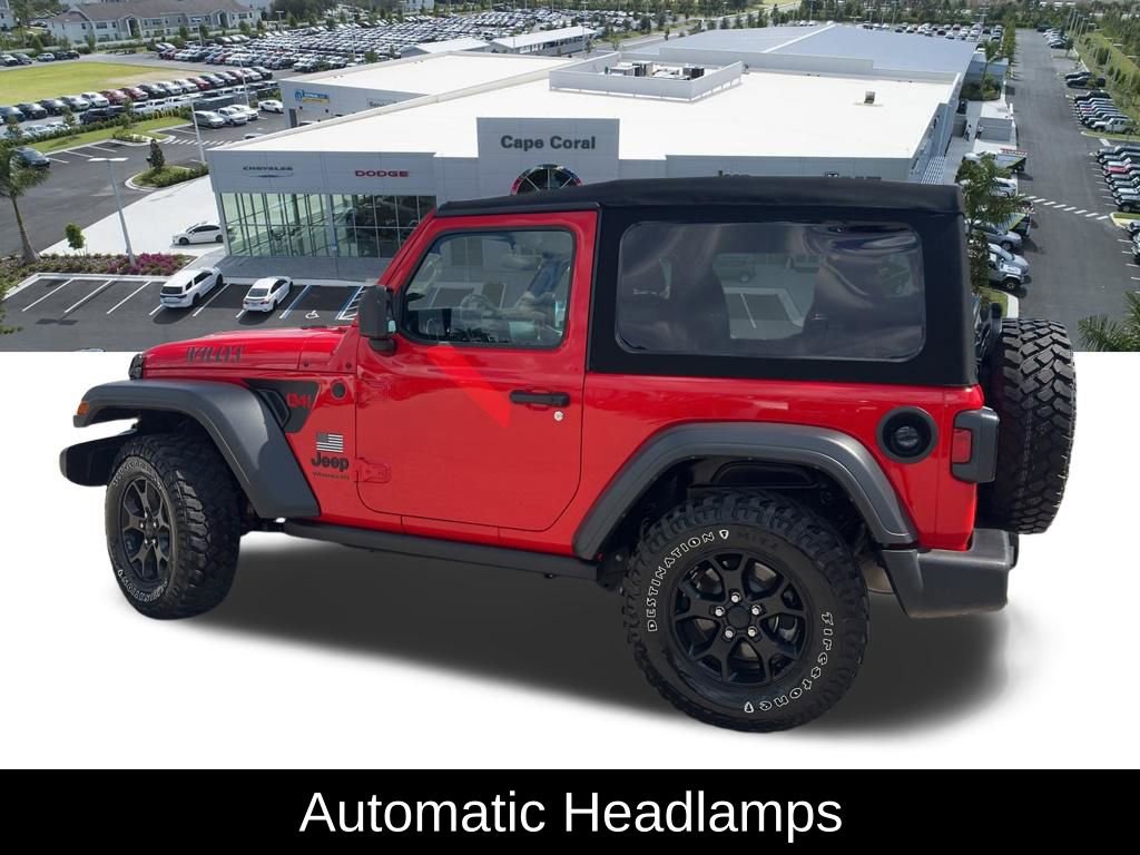 Certified 2022 Jeep Wrangler Willys image 20
