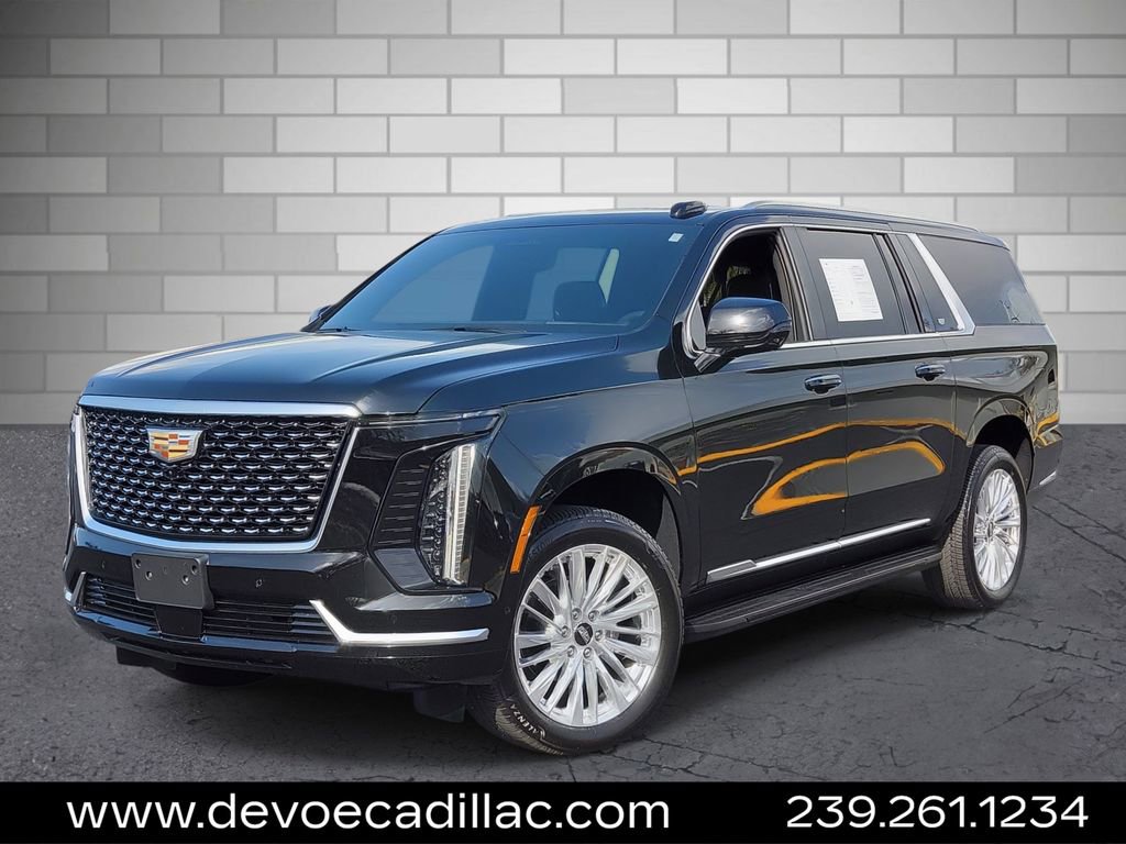 Used 2025 Cadillac Escalade ESV Premium Luxury w/ LPO, Floor Liner Package