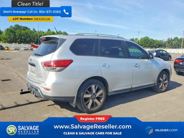 Used 2014 Nissan Pathfinder Platinum w/ Platinum Premium Package AWD/4WD image 4