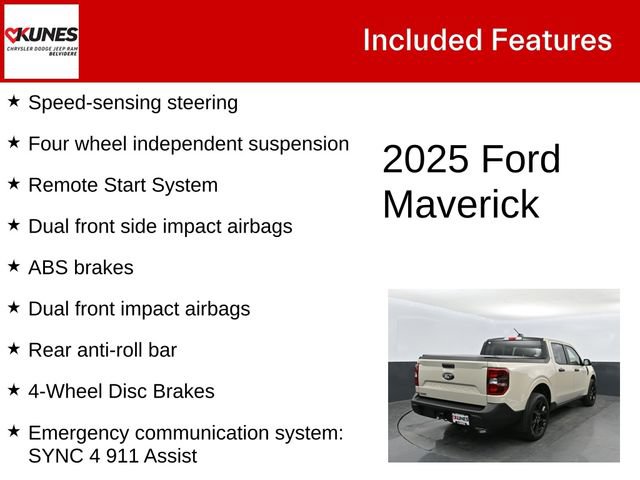 Used 2025 Ford Maverick XLT w/ XLT Luxury Package AWD/4WD image 4