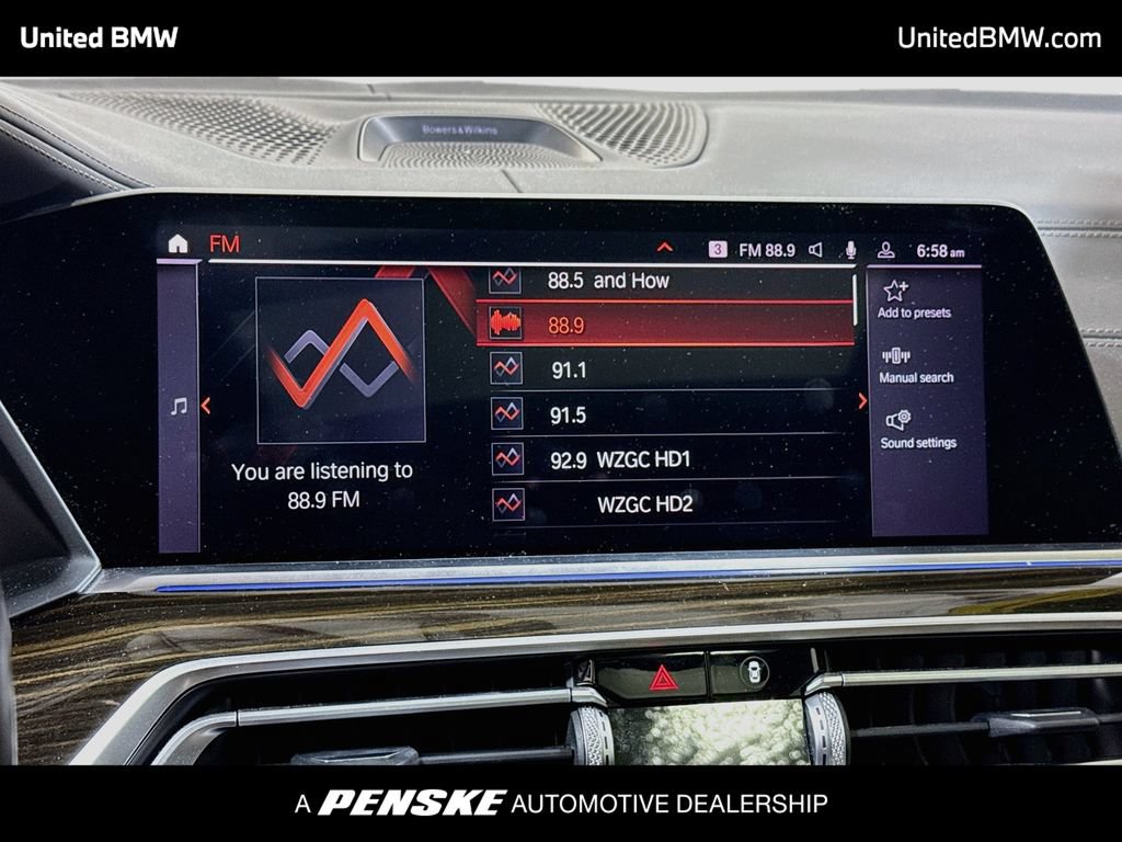 Used 2021 BMW X6 M50i w/ Executive Package AWD/4WD image 8