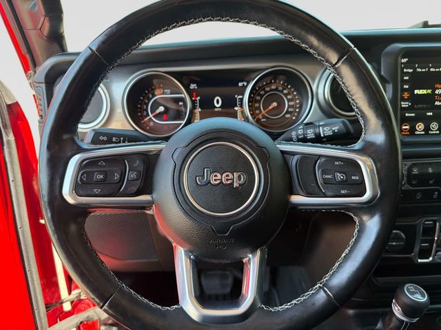 Used 2021 Jeep Wrangler Unlimited Sahara w/ Uconnect 4C Nav & Sound Group AWD/4WD image 25