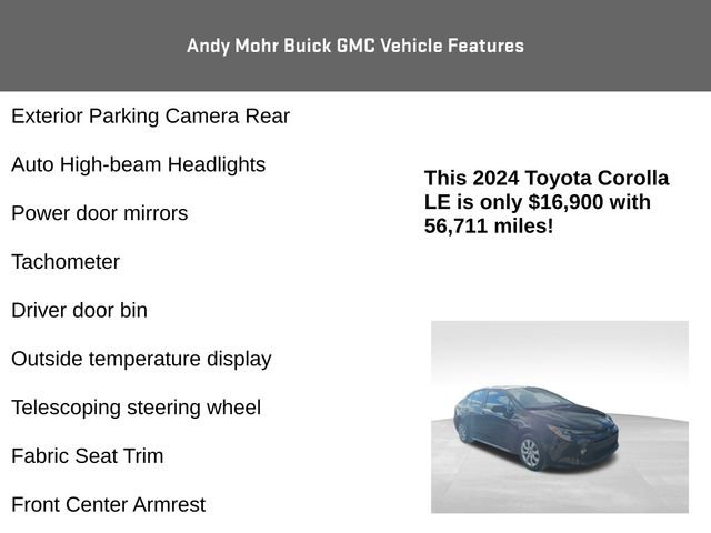 Used 2024 Toyota Corolla LE image 8