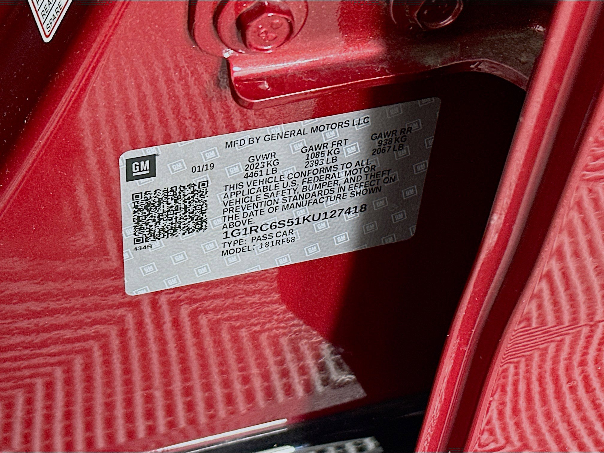 Used 2019 Chevrolet Volt LT image 12