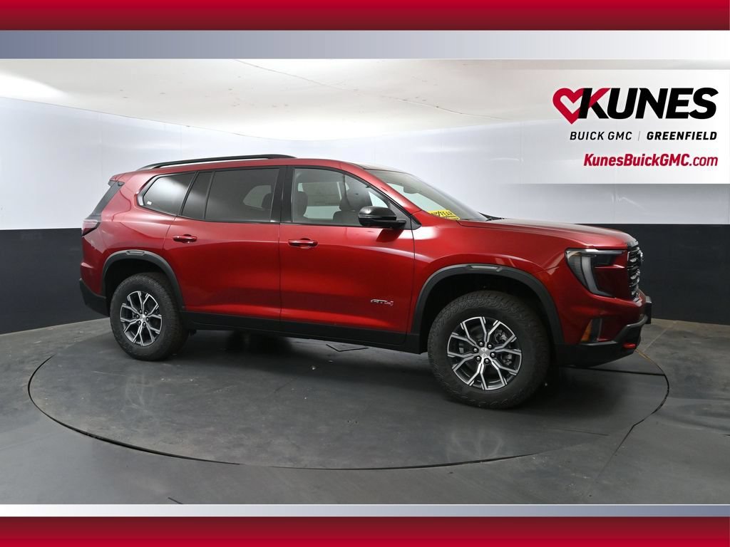 New 2025 GMC Acadia AT4 w/ LPO, Floor Liner Package AWD/4WD image 4