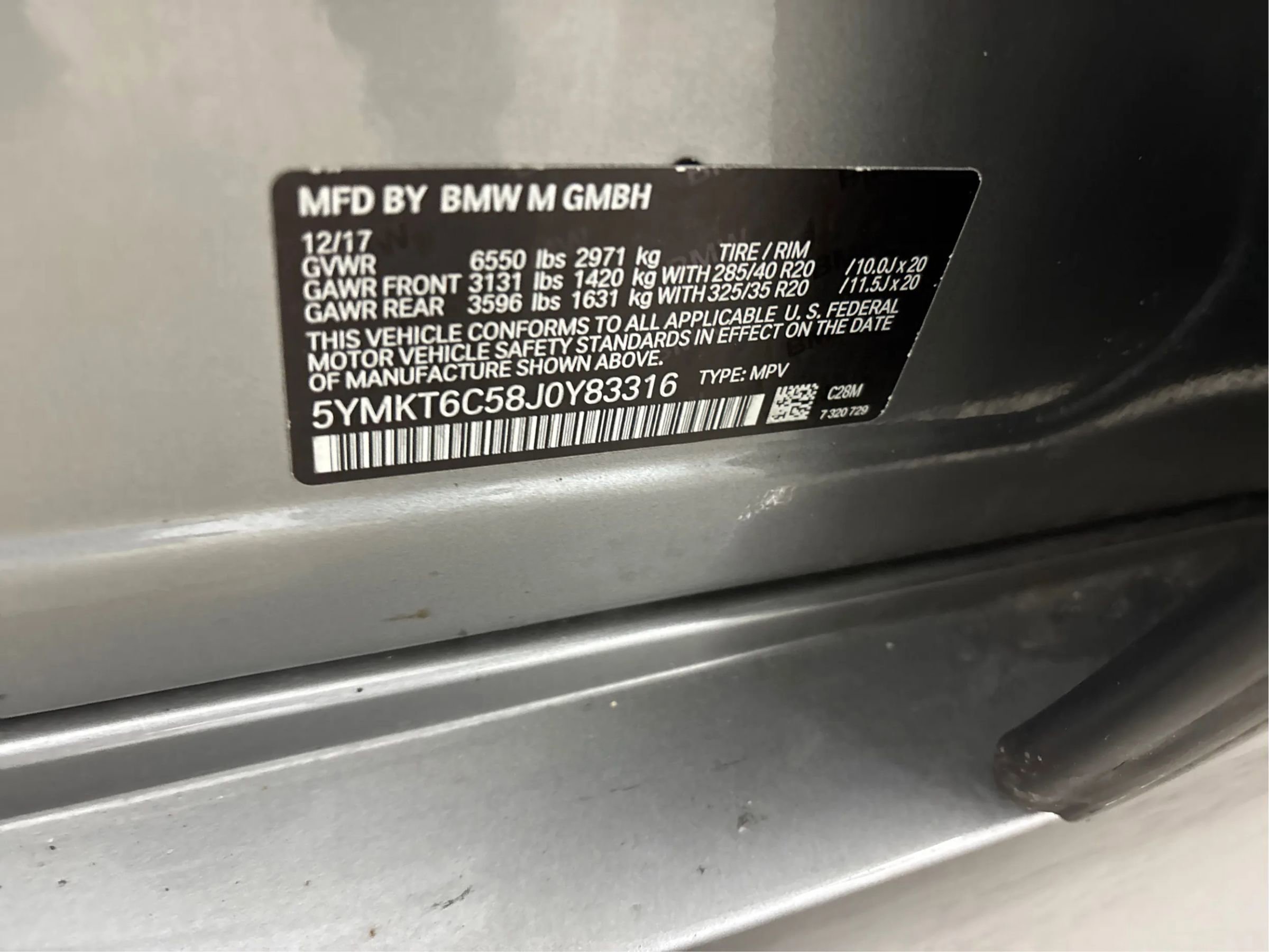 Used 2018 BMW X5 M Sport Utility 4D image 30