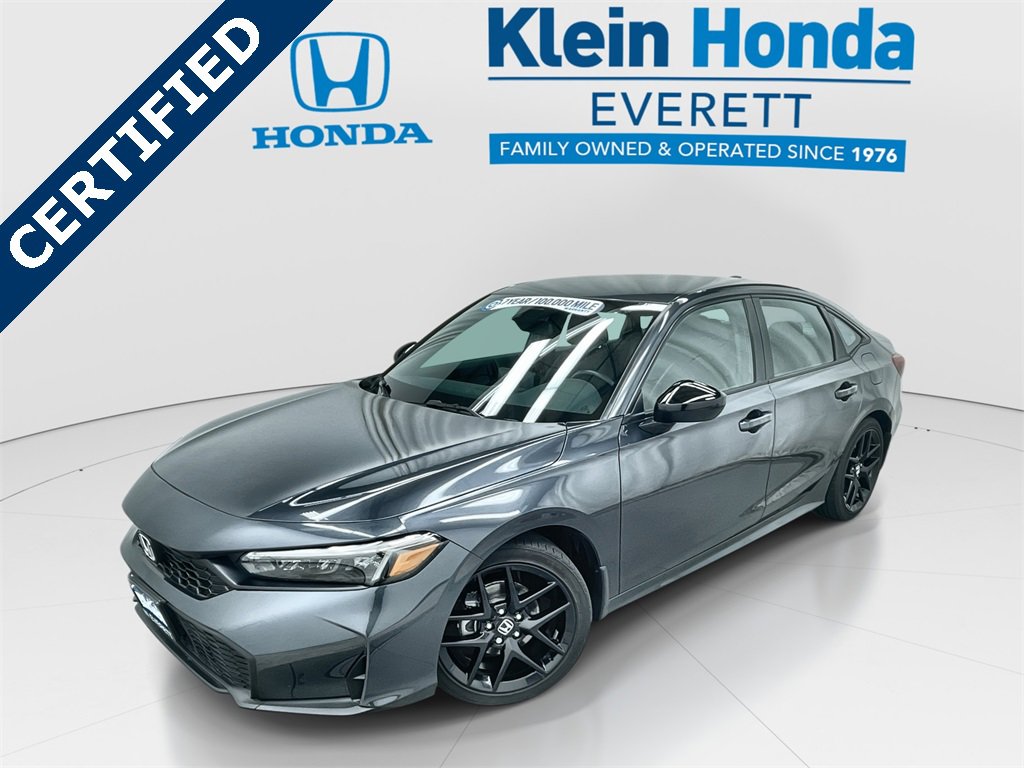 Certified 2025 Honda Civic Sport