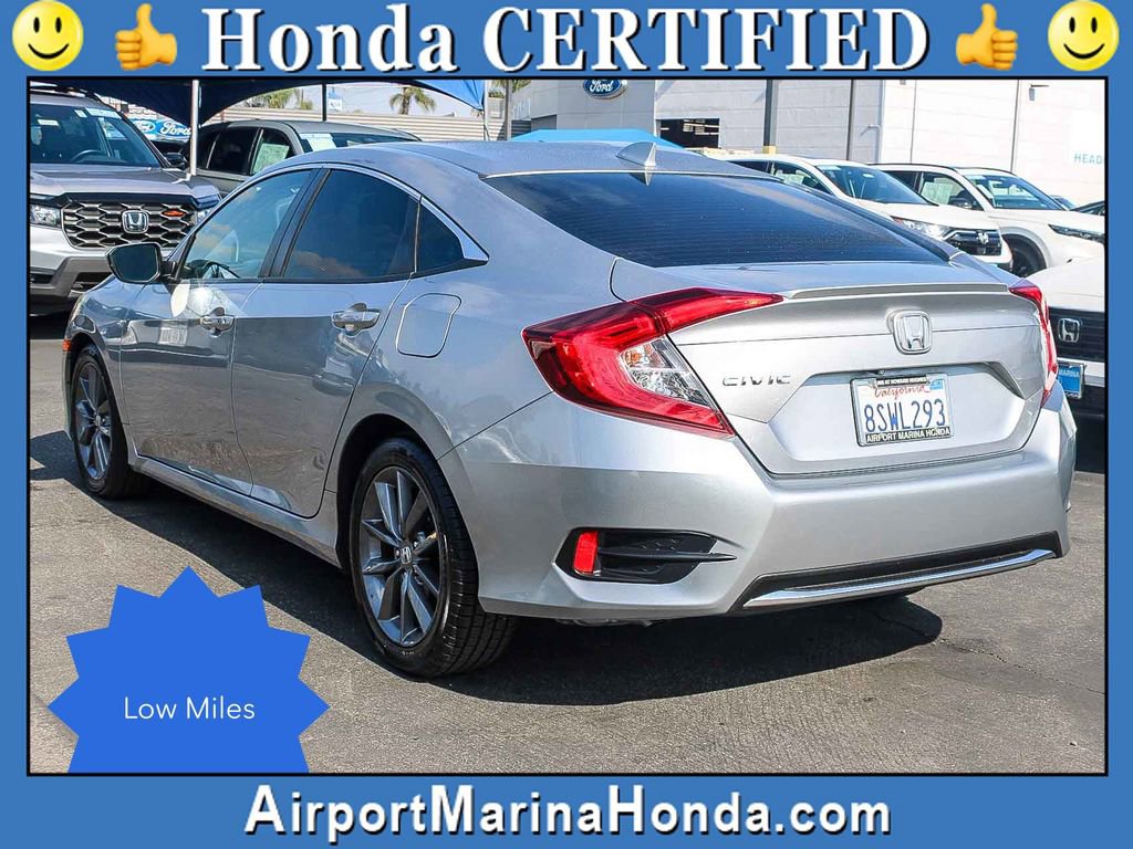 Certified 2020 Honda Civic EX image 7