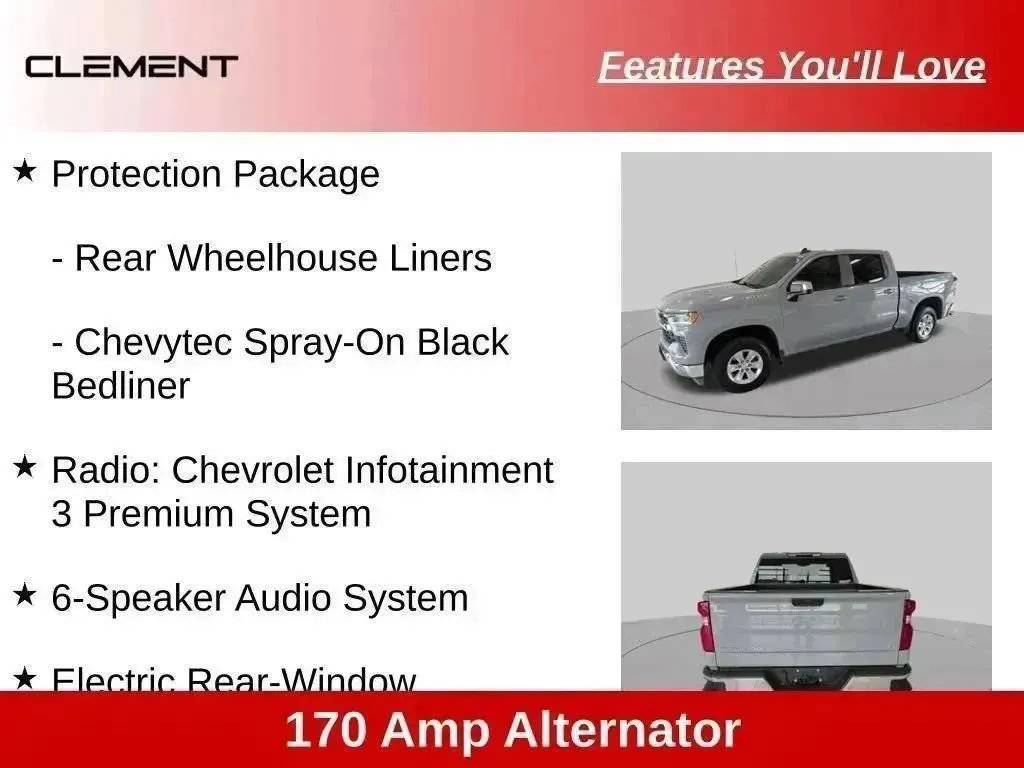 Used 2024 Chevrolet Silverado 1500 LT w/ Protection Package AWD/4WD image 83