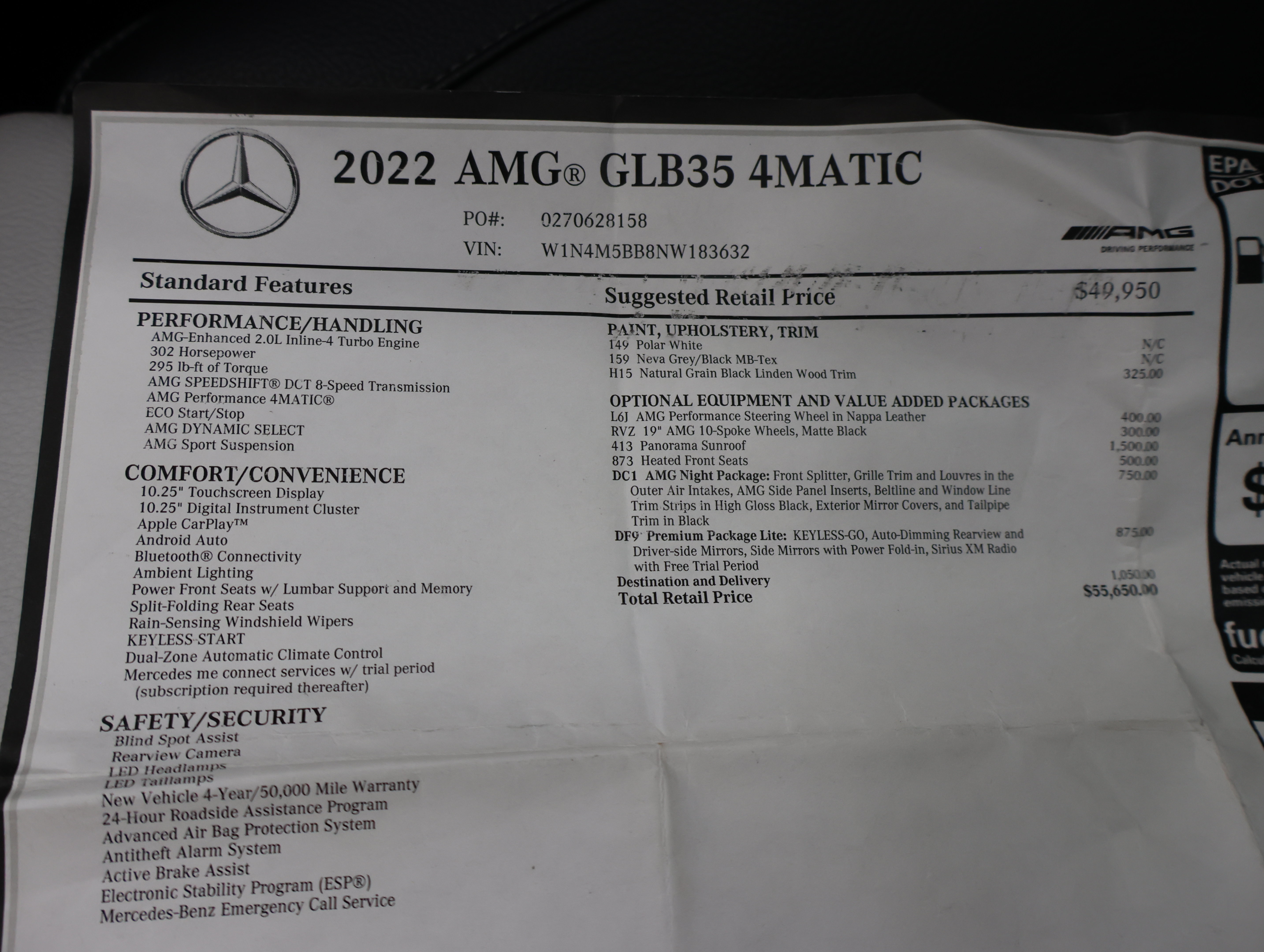 Used 2022 Mercedes-Benz GLB 35 AMG 4MATIC image 83