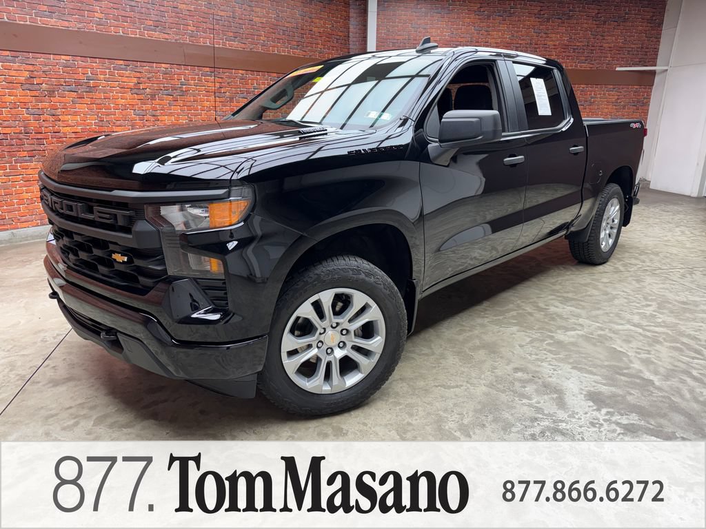 Used 2025 Chevrolet Silverado 1500 Custom w/ Turbomax Blackout Package