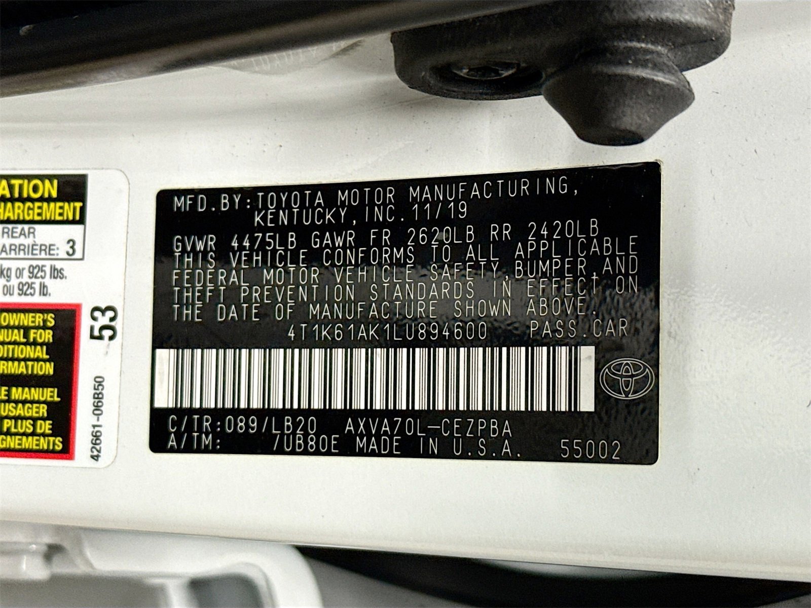 Used 2020 Toyota Camry XSE image 33