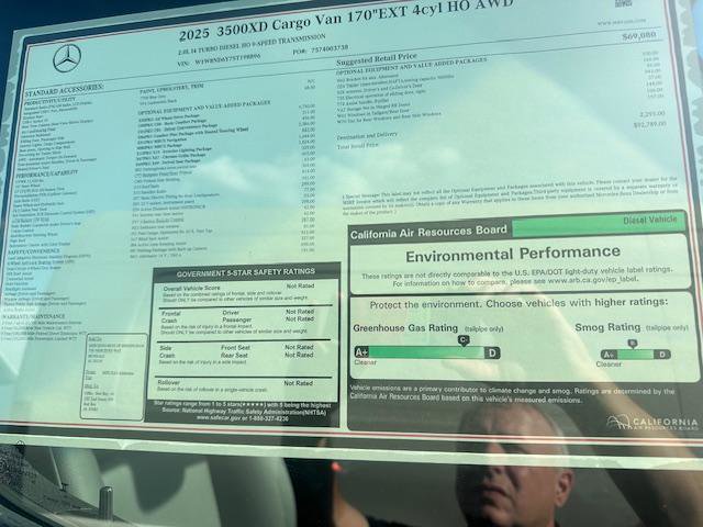 Used 2025 Mercedes-Benz Sprinter 3500 image 15