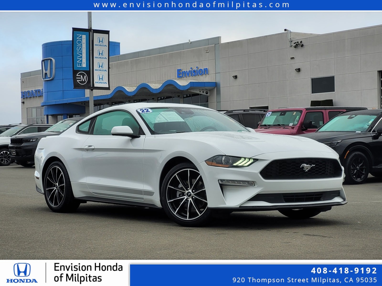 Used 2022 Ford Mustang Premium w/ Wheel & Stripe Package