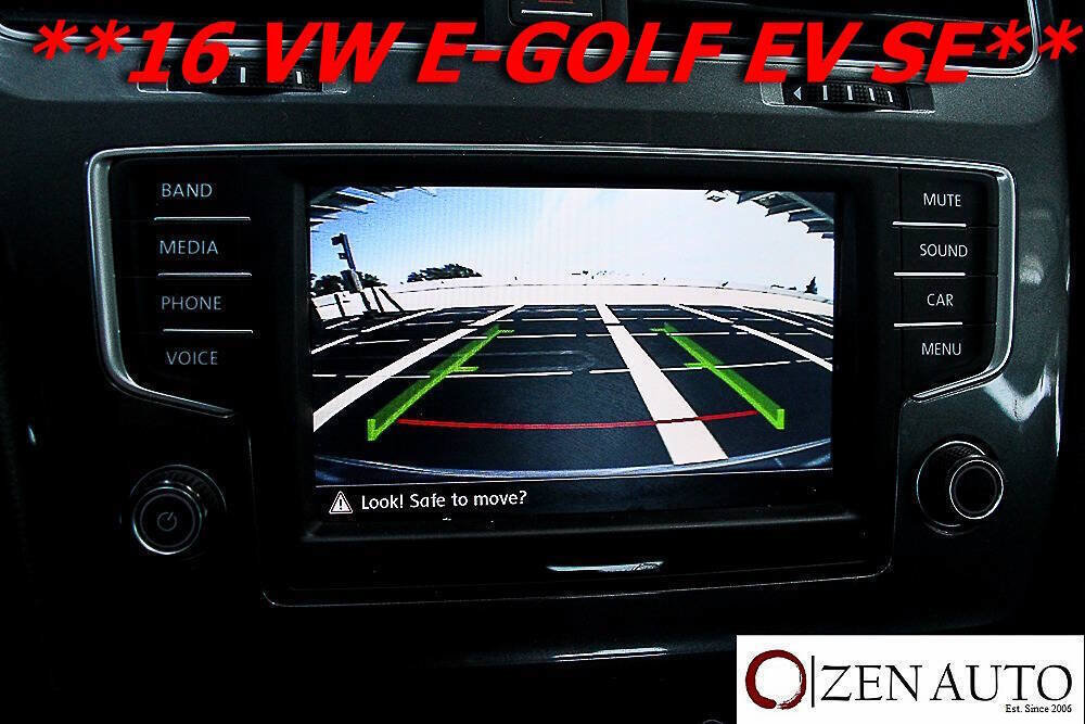 Used 2016 Volkswagen e-Golf SE FWD image 17