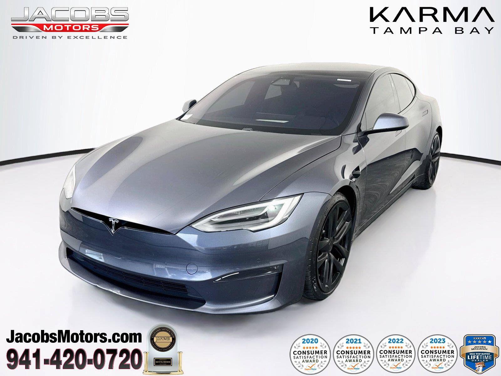 Used 2022 Tesla Model S AWD/4WD image 1