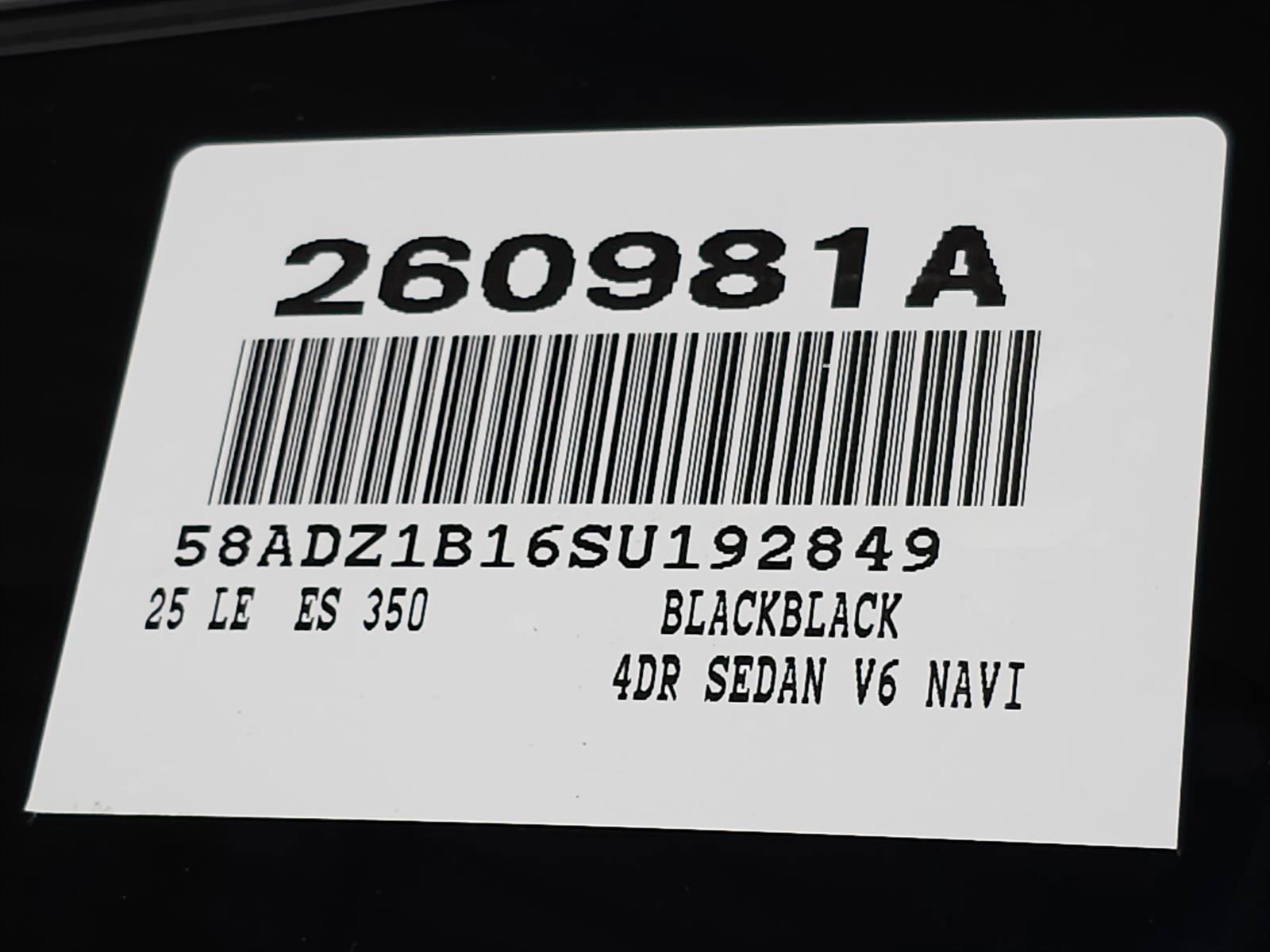 Used 2025 Lexus ES 350 w/ Premium Package FWD image 35