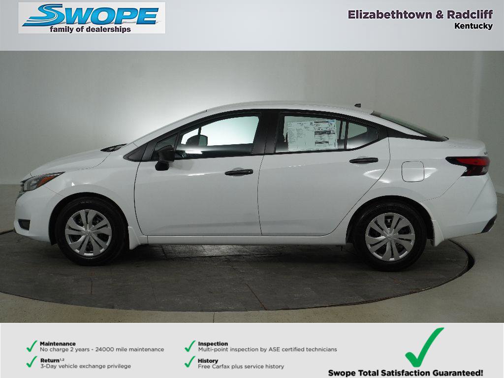 New 2025 Nissan Versa S w/ Trunk Package image 7